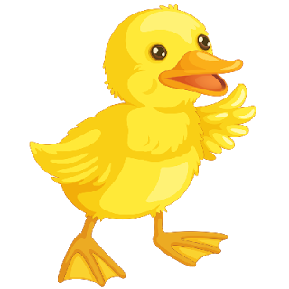 Ducklings clipart 