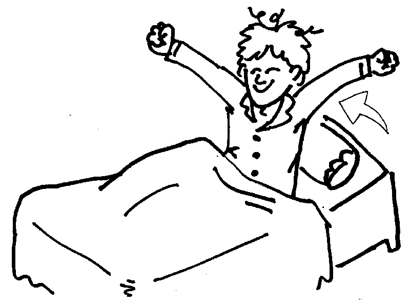 Get Up In The Morning Clipart 