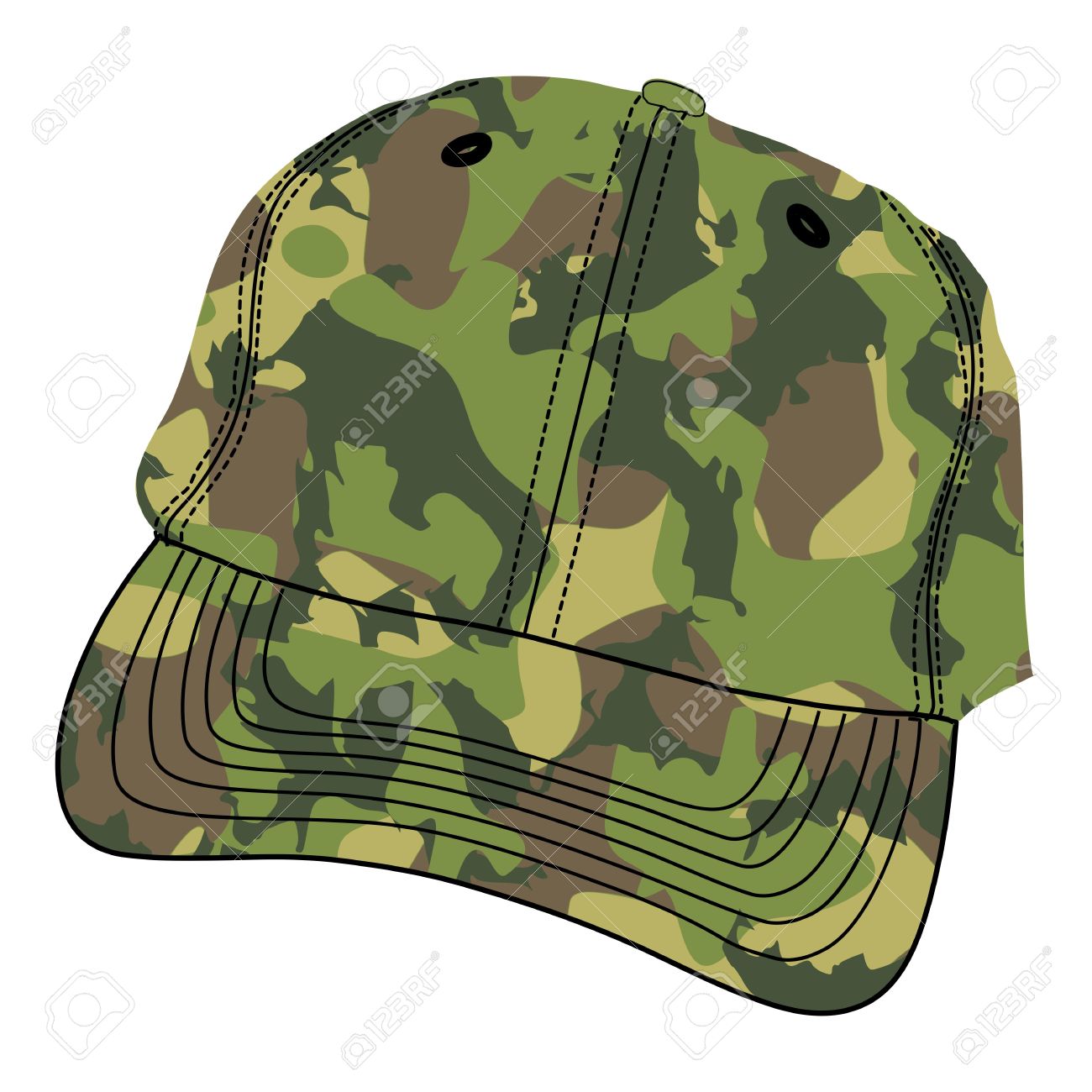 Army hat clipart 