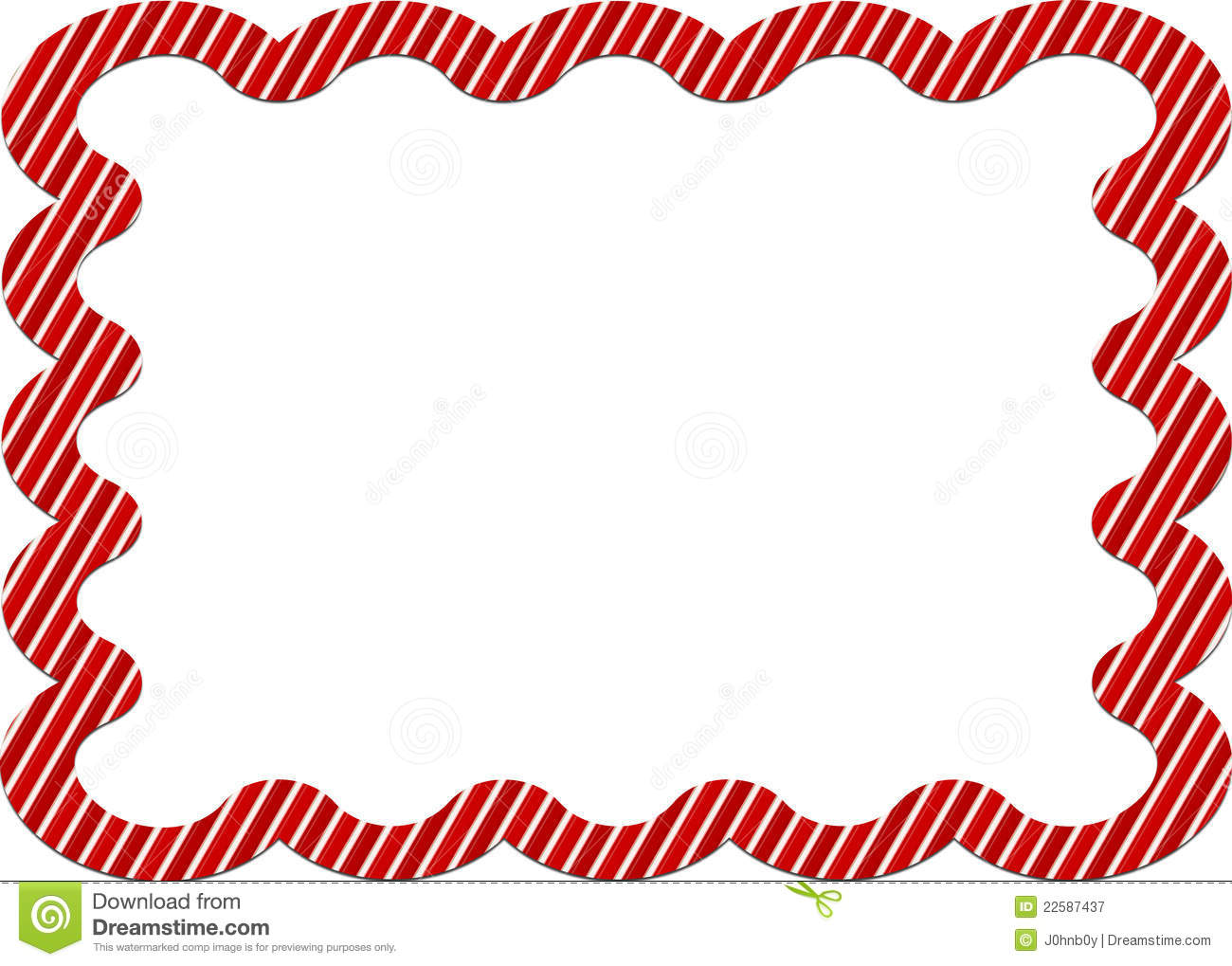 Christmas candy border clipart free 