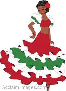 mexico dancer clip art