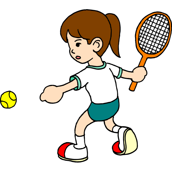 Tennis Player Clipart 