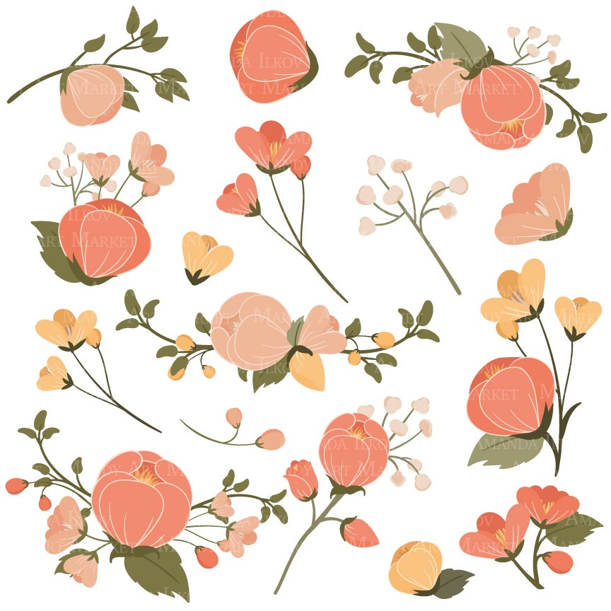 free clipart peaches borders and frames