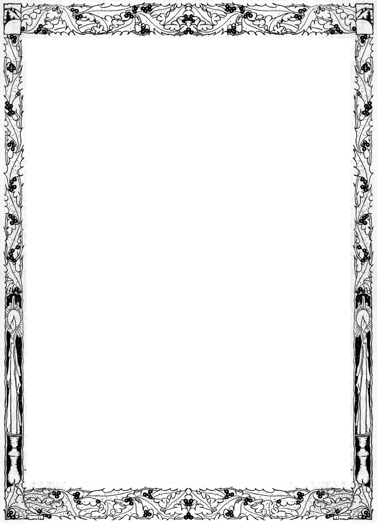 Baby Border For Word Clipart 