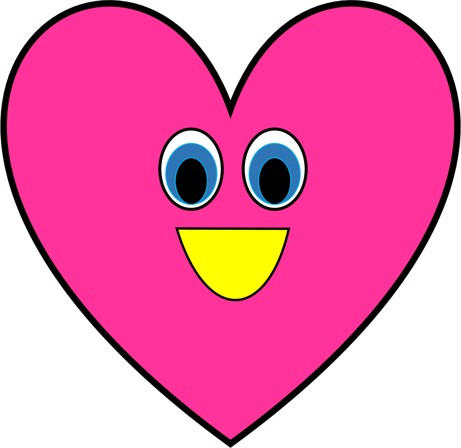 heart shape for kindergarten - Clip Art Library