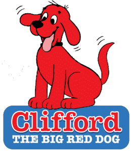 Clifford the Big Red Dog Clip Art Image 