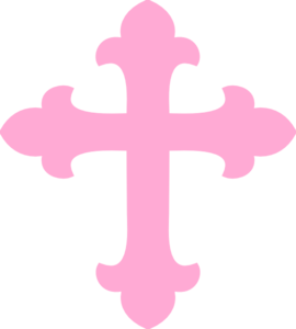 Pink Cross Clipart 