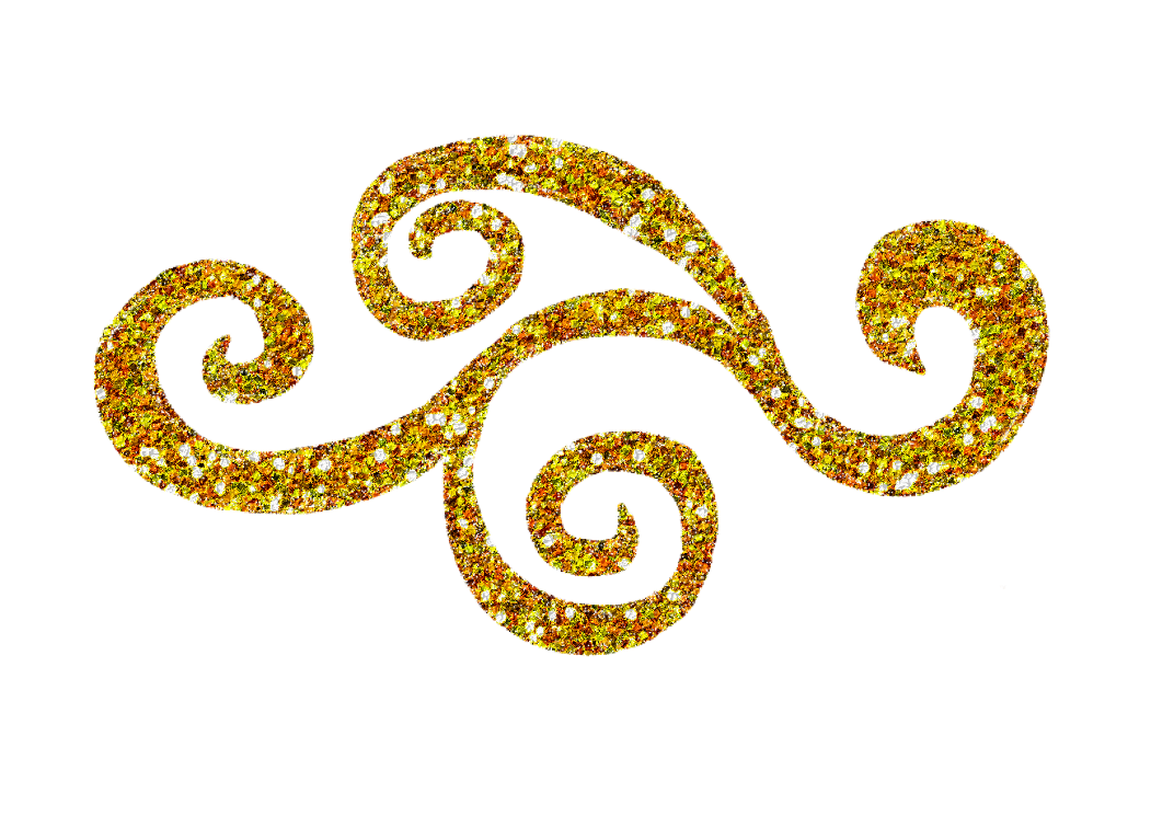 Gold Swirl Clipart 