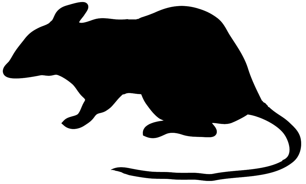 Mouse Silhouette Clipart 