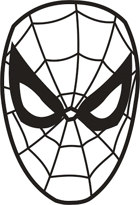 Spider Man Mask Clipart 