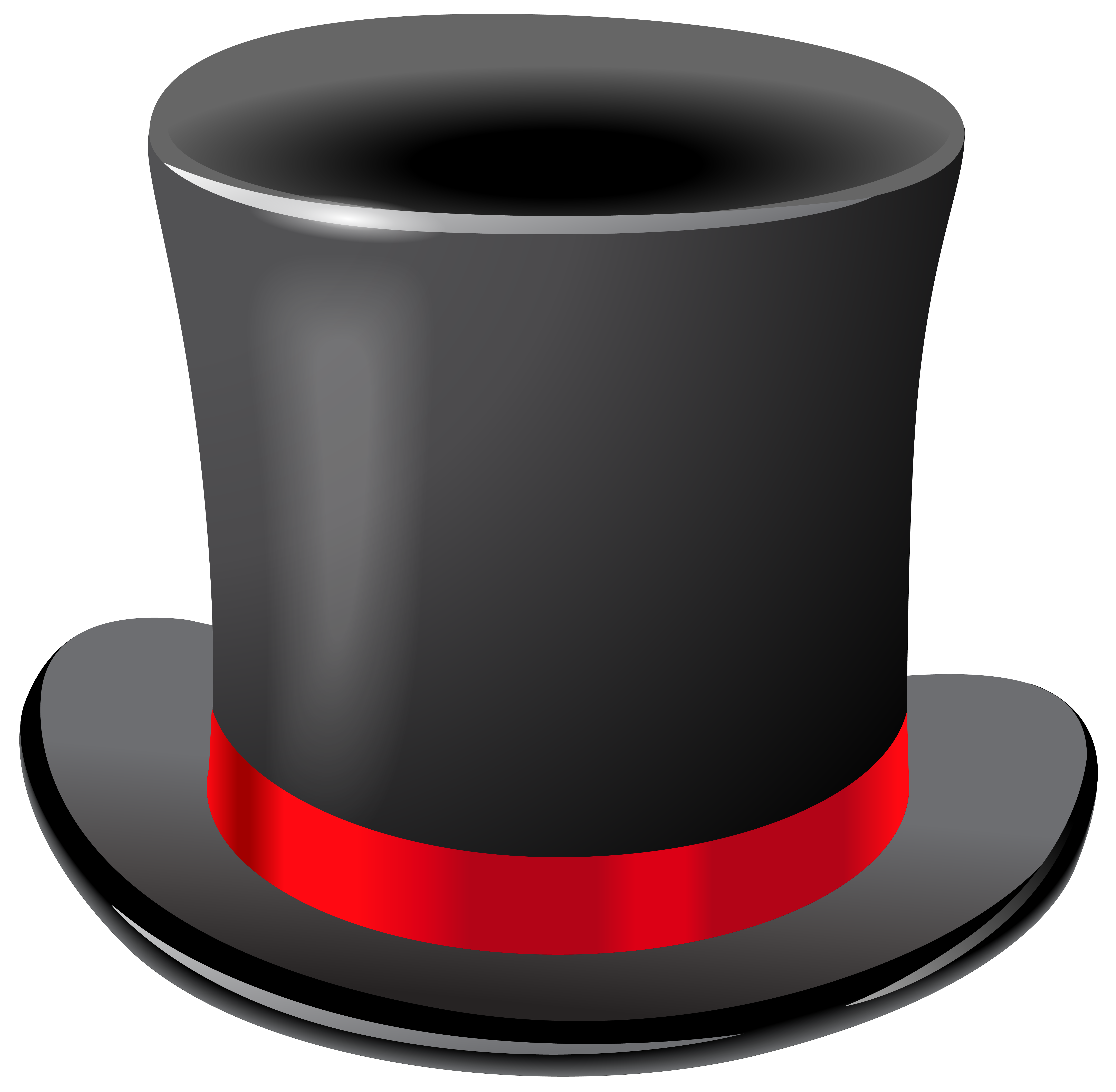 Top Hat Png Clipart : Black top hat png clip art. - Desearimposibles