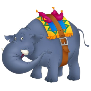 Circus Elephant& 