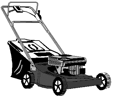 Mowing Lawn Cliparts