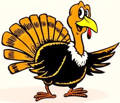 Funny Turkey Clipart 