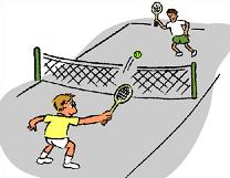 Tennis court clip art 