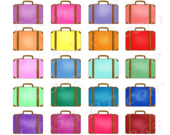 Suitcase stickers 