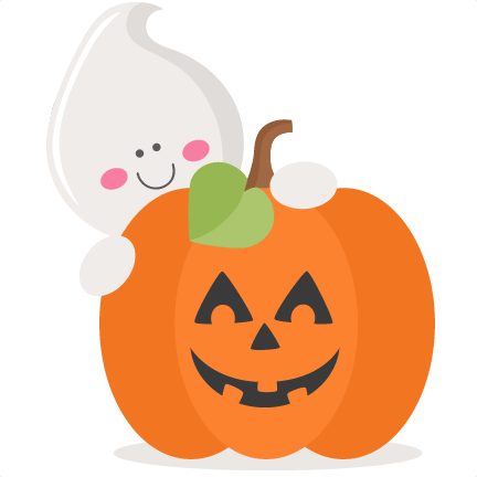 Cute ghost clipart image 