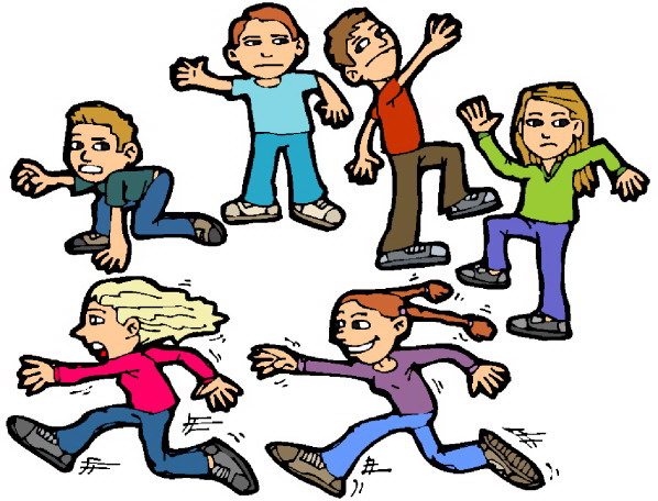 kids playing tag clip art - Clip Art Library