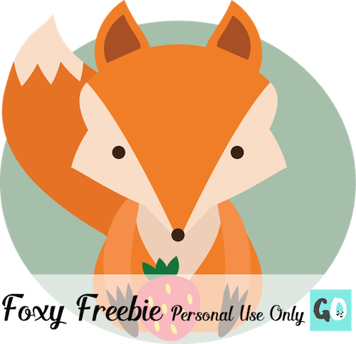 Cute fox clipart transparent 