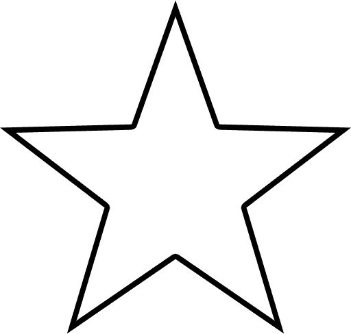 Texas Star Clip Art Image 