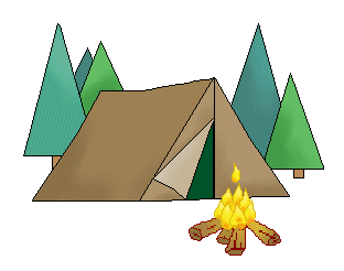 Patriotic Camping Cliparts