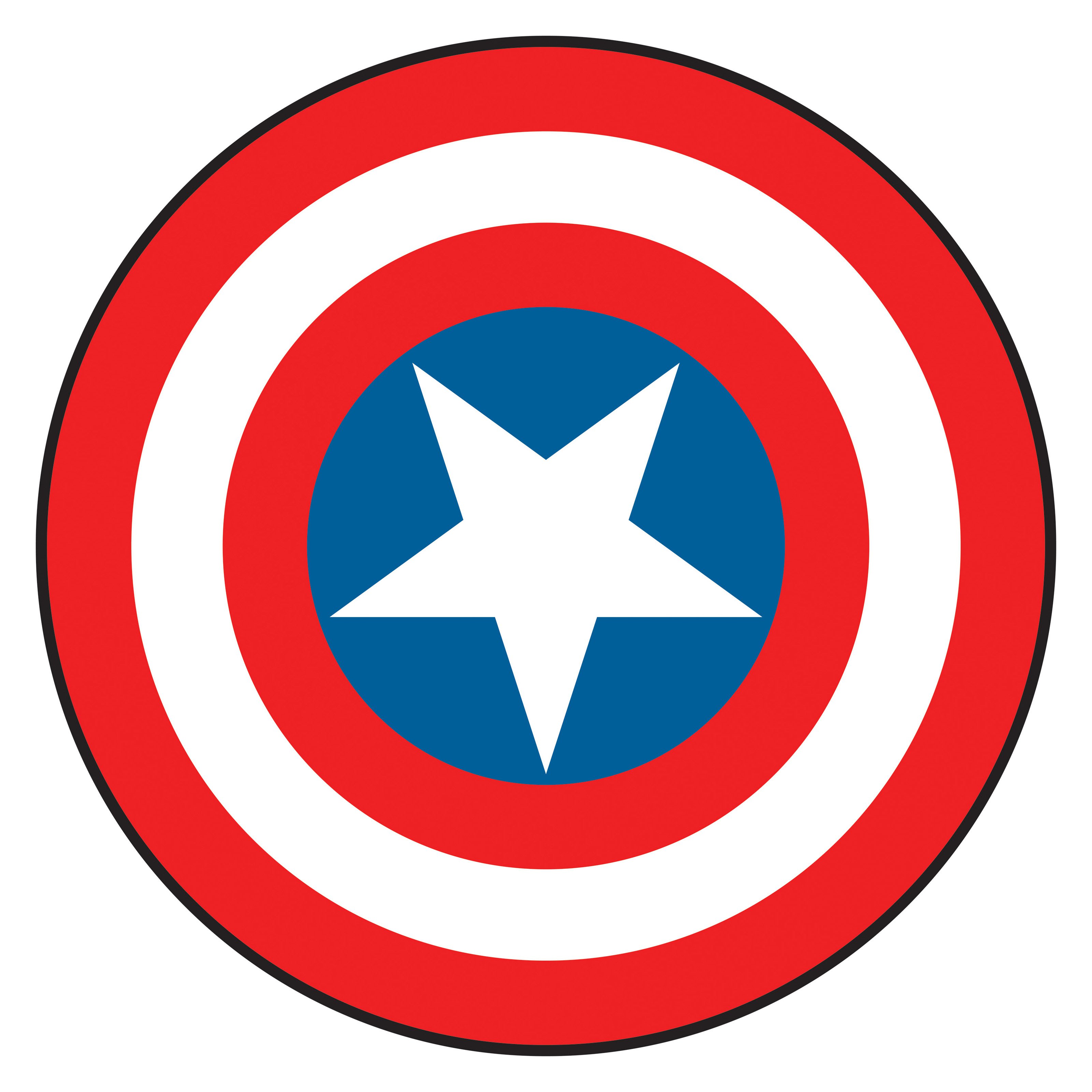 Superhero shield clipart 