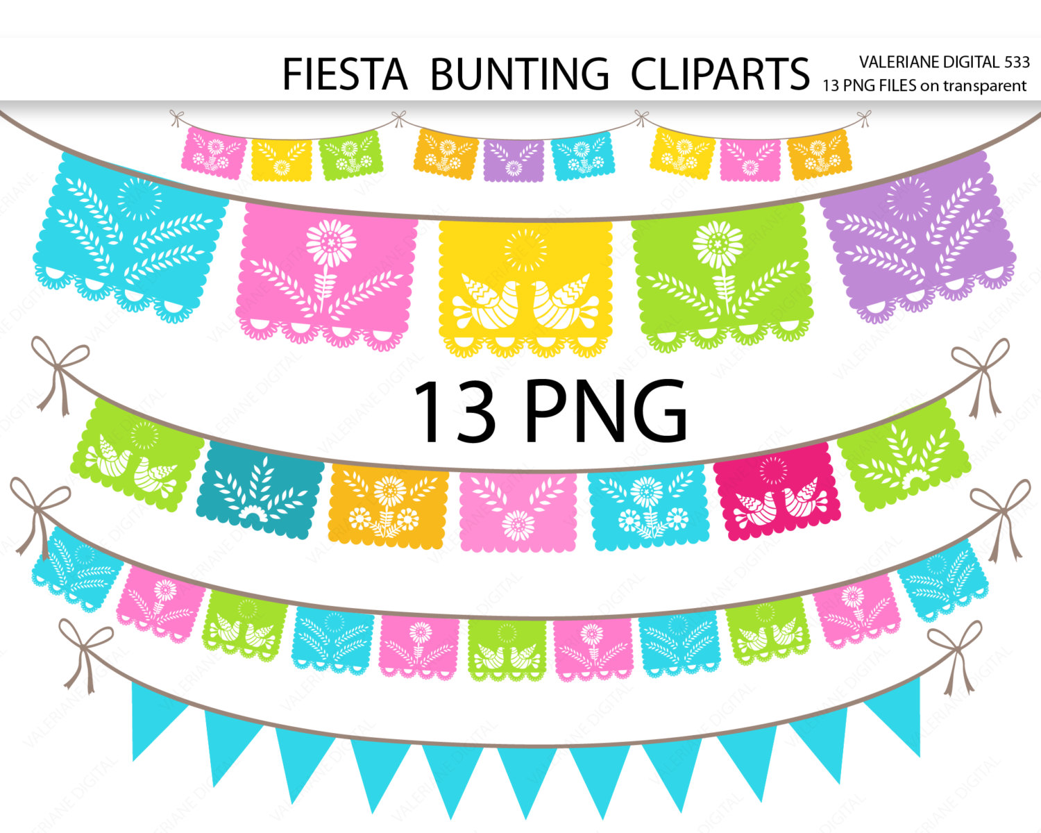 Fiesta banner clip art 