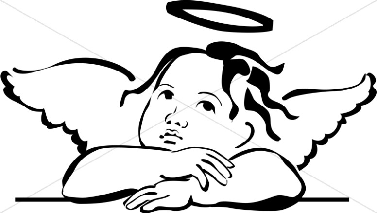Newborn Baby Angel SVG Cut file by Creative Fabrica Crafts · Creative  Fabrica