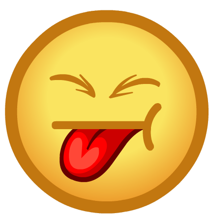 angry tongue out emoji - Clip Art Library
