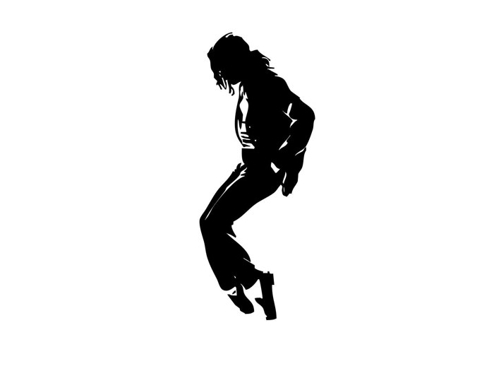 Michael Jackson Moonwalk Silhouette 