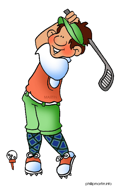 kids golf clip art