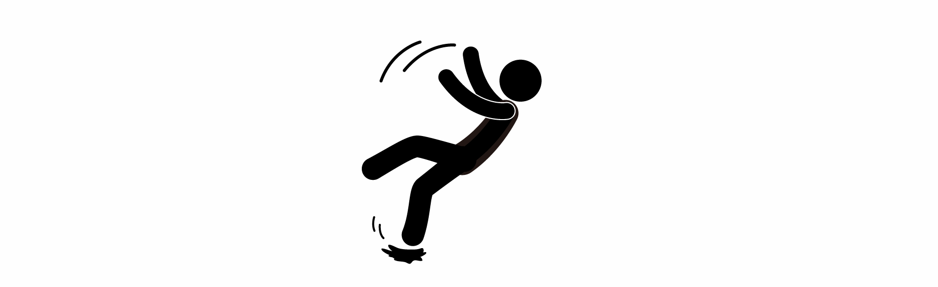 man falling clipart