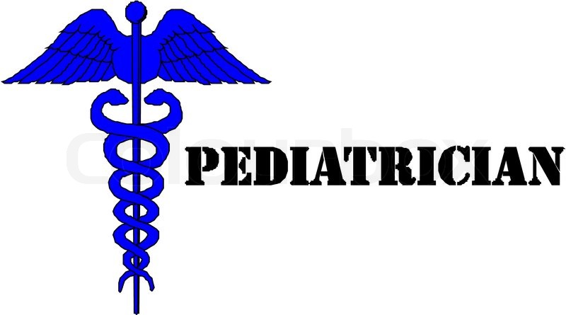 Pediatrician signs sign symbol vector colour clip art 