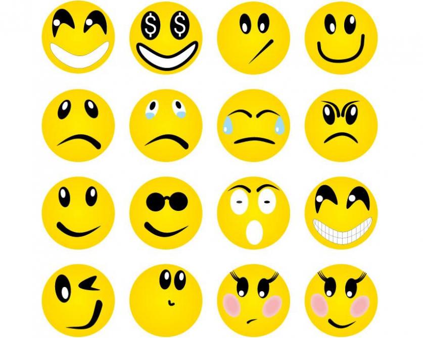 Emotion Faces Cliparts - Expressing Emotions Through Creative Images