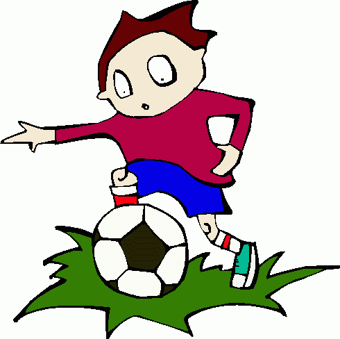 Play Soccer Cliparts