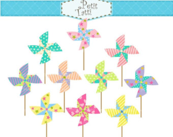 Free Colorful Pinwheel Cliparts, Download Free Colorful Pinwheel ...