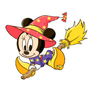 Halloween Disney Minnie Mouse Clipart 