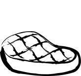 Cooked Meat Clipart 