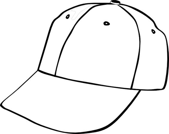 baseball hat clip art - Clip Art Library