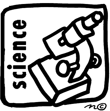 Science Black And White School Clipart 