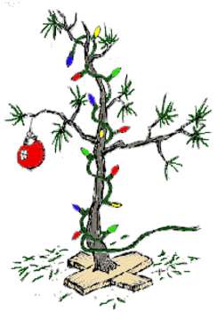 Peanuts Christmas Tree Clipart 