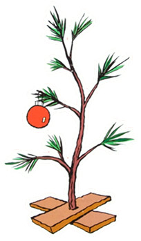 Charlie brown christmas clipart free 