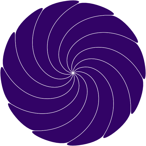 Purple Swirl Clip Art at Clker 