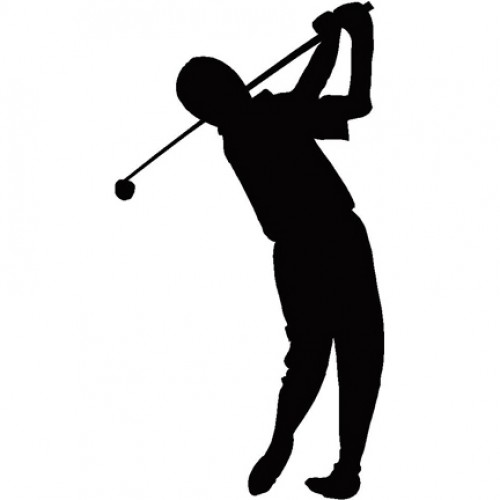 Golf Silhouette Free Clipart 