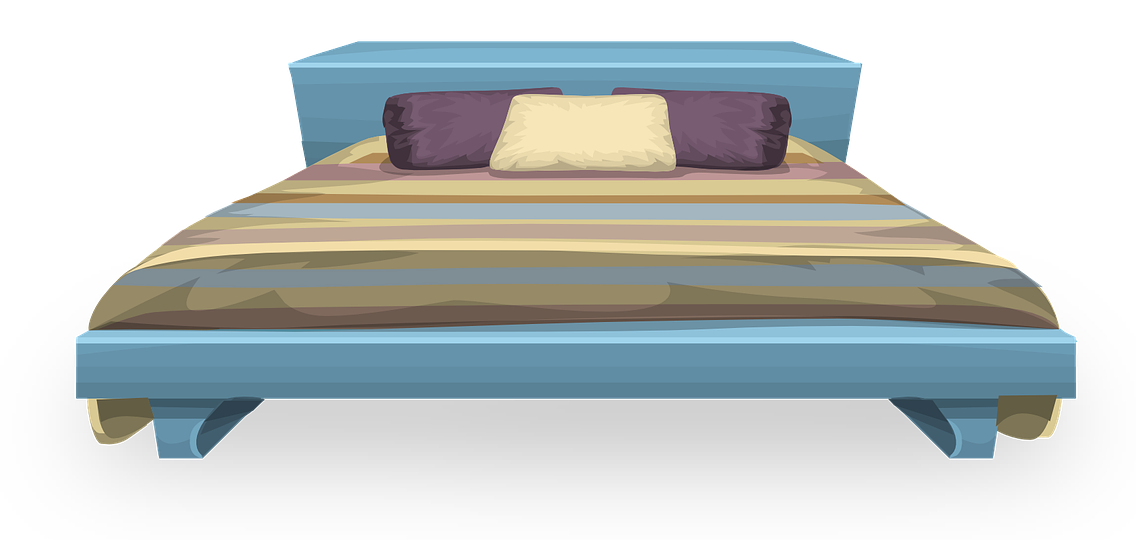 Bed clipart transparent background 