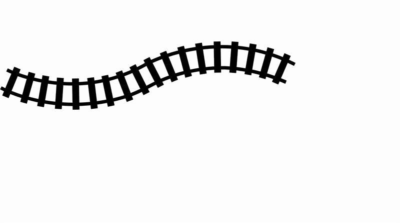 Cartoon Train Silhouette 