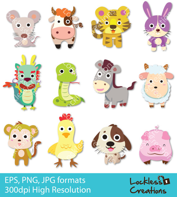 Zodiac cliparts 