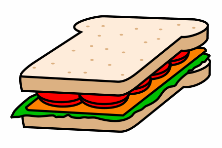 Free sandwich - Vector Art