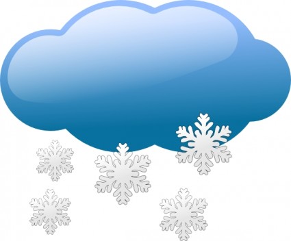 Winter symbols clip art 