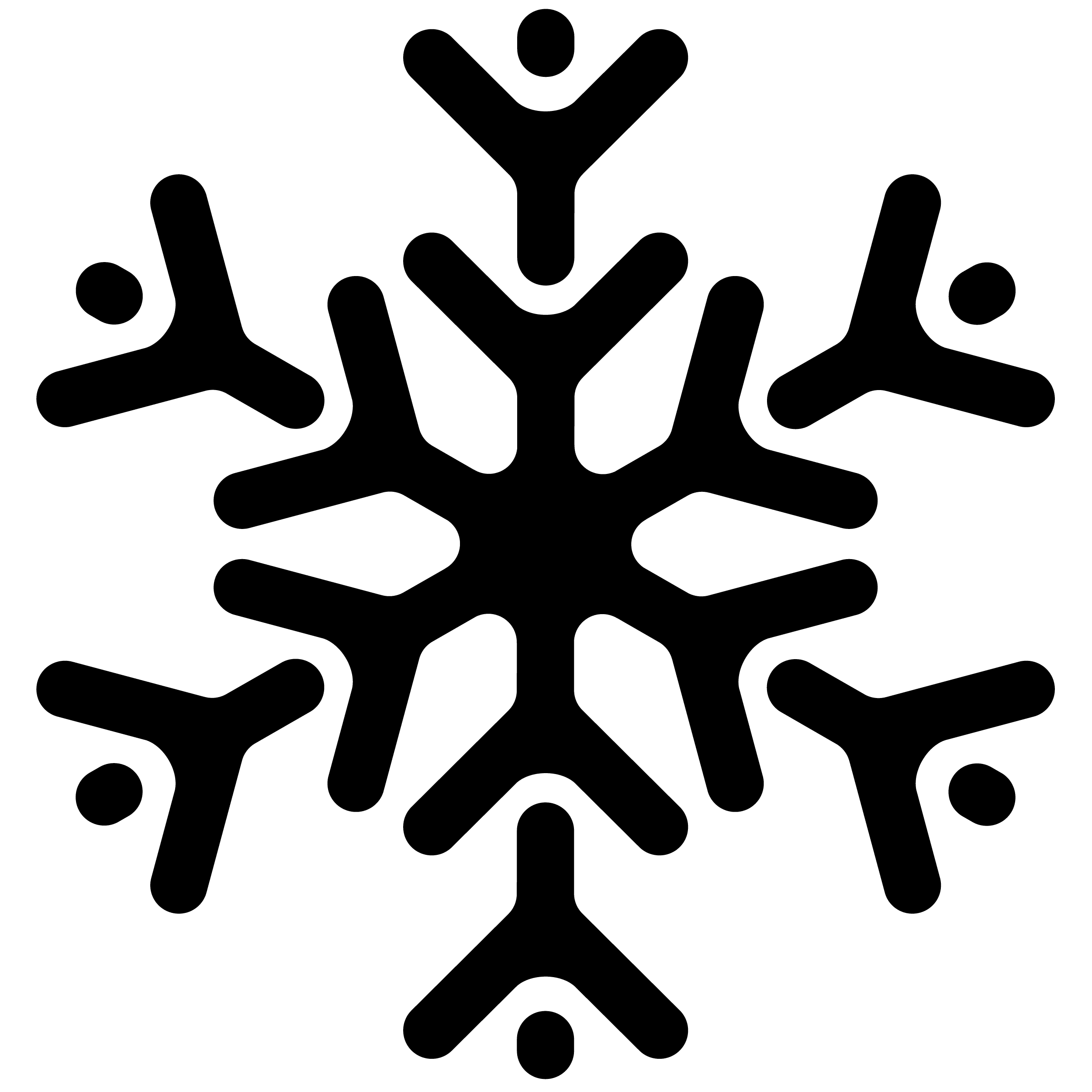 Snowflake Vector Clipart 